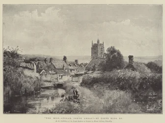 The Mill-Stream, Cerne Abbas